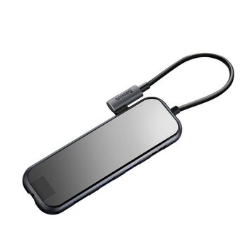 6in1 Baseus CAHUB-DZ0G Hub USB-C adapter is 3x USB 3.0 + HDMI + USB-C PD + RJ45