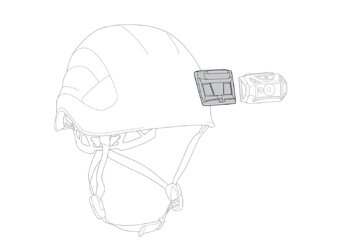 adapter na kask do latarek Petzl E073AB00