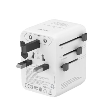 45W 3xUSB-C 2xUSB-A MORRE M471 Travel Adapter 45W 3xUSB-C 2xUSB-A MORRE M471 Travel Adapter