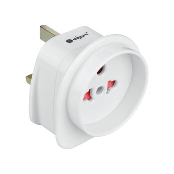 Reiseadapter UK DPM weiß