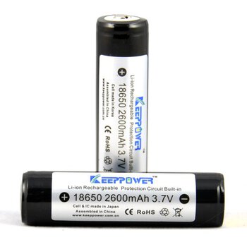 akumulator 18650 Li-ion 2600 mAh do latarek Black Eye