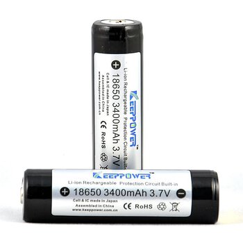 akumulator 18650 Li-ion 3400 mAh do latarek Black Eye