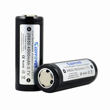 akumulator Keeppower 26650 Li-ion 4500 mAh z zabezpieczeniem