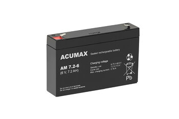 ACUMAX AM 6V 7.2Ah battery