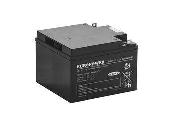 Akumulator EUROPOWER serii EC 12V 26Ah