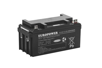 Akumulator EUROPOWER serii EC 12V 65Ah