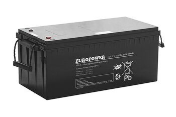 Akumulator EUROPOWER serii EPL 12V 210Ah