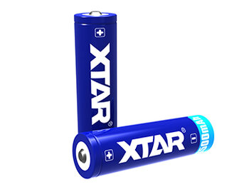 Xtar 18650 3.6V Li-ion 3500mAh battery with protection