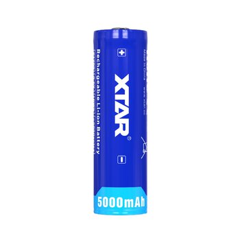 Xtar 21700 3.6V Li-ion 5000mAh battery with protection