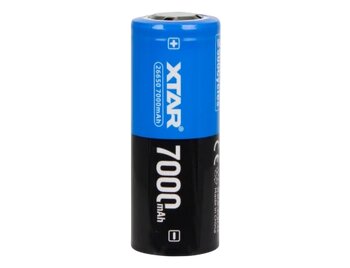 Akku mit Schutz XTAR 26650 7000mAh