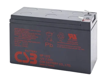 AGM CSB gel battery GP1272F1 12V 7,2AH T1
