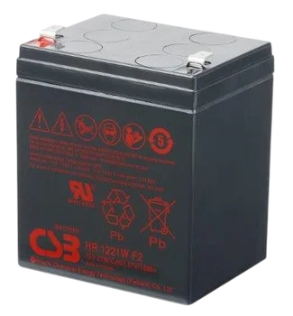 AGM CSB gel battery HR1221WF2 12V 5.1Ah T2