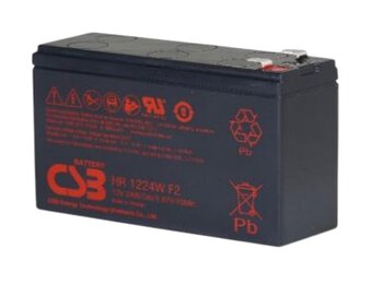 akumulator żelowy AGM CSB HR1224WF2F1 12V 6,5Ah