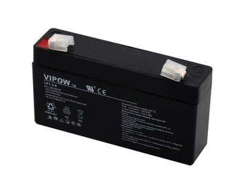 Gel Battery AGM Vipow 6V 1, 3Ah