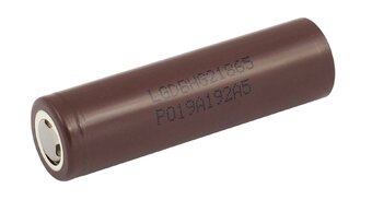 Rechargeable battery 18650 Li-ion 3000 mAh LG HG2