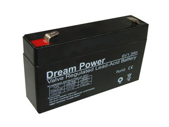 Gel battery AGM Dream Power 6V 1, 3Ah