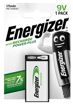 Energizer 6F22 9V Ni-MH 175mAh 8, 4V rechargeable battery