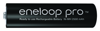 Battery Panasonic Eneloop PRO R6 AA 2500mAh BK-3HCDE-1 piece