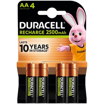 Akumulatorki Duracell Rechargeable Ni-MH R6/AA 2500 mAh (blister) - 4 sztuki Akumulatorki Duracell Rechargeable Ni-MH R6/AA 2500 mAh (blister) - 4 sztuki