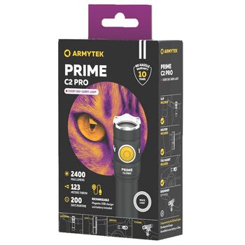 Armytek Prime C2 Pro USB Flashlight White