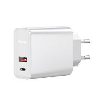 Baseus BS-EU905 CCFS-C02 30W fast network charger with USB PORT QC3.0 and USB-C PD 3.0