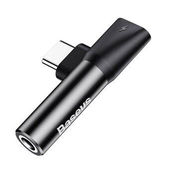 Baseus CATL41-01 USB-C to Mini Jack 3.5mm + USB-C Audio Adapter