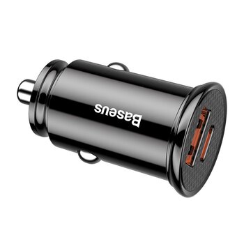 Baseus CCALL-YS01 30W Fast Car Charger with USB QC4.0+ and USB-C PD 3.0