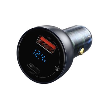 Baseus CCKX-C0G 65W fast car charger with USB QC3.0 and USB-C PD 3.0 PPS