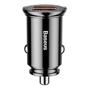 Baseus Circular BS-C16Q1 CCALL-YD01 30W Fast Car Charger with Two USB Quick Charge 3.0 Ports