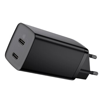 Baseus GaN2 Lite CCGAN2L-E01 65W fast network charger with 2 USB-C PD 3.0 ports