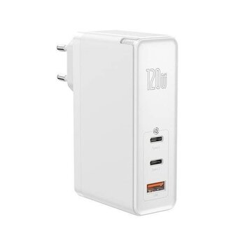 Baseus GaN2 Pro CCGAN-J02 120W fast wall charger with 2 USB-C PPS PD 3.0 and USB ports