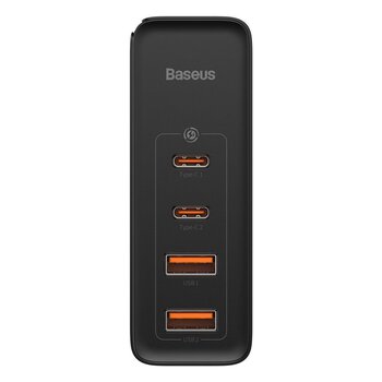 Baseus GaN2 Pro CCGAN2P-L01 100W fast ac charger with 2 USB-C PPS PD 3.0 ports and 2 USB ports