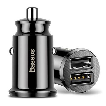 Baseus Grain C8-K CCALL-ML01 3.1A car charger with two USB ports