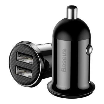 Baseus Grain Pro CCALLP-01 4.8A car charger with two USB ports