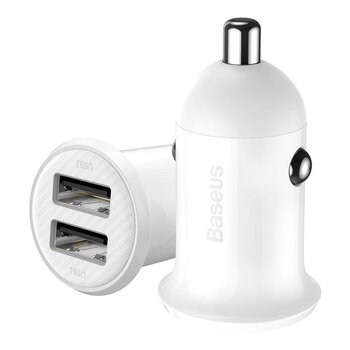 Baseus Grain Pro CCALLP-02 4.8A car charger with two USB ports