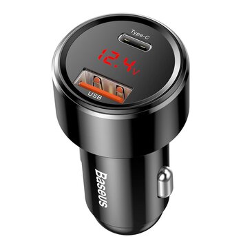 Baseus Magic PPS BS-C20C CCMLC20C-01 45W Fast Car Charger with USB QC3.0 and USB-C PD 3.0