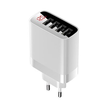 Baseus Mirror Lake BS-E914 CCJMHB-B02 network charger with 4 USB 6A 30W ports