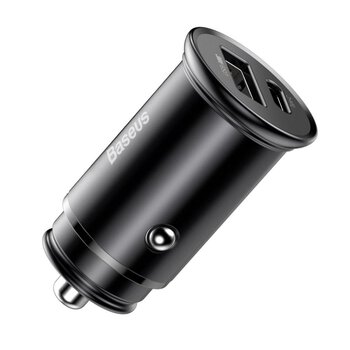 Baseus PPS BS-C16Q3 CCYS-C01 30W fast car charger with USB QC4.0+ and USB-C PD 3.0 socket