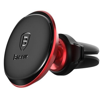 Baseus Magnetic Car Phone Holder for Grille C40141201913-00 red