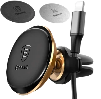 Baseus Magnetic Car Phone Holder for Grille C40141201G13-00 Gold