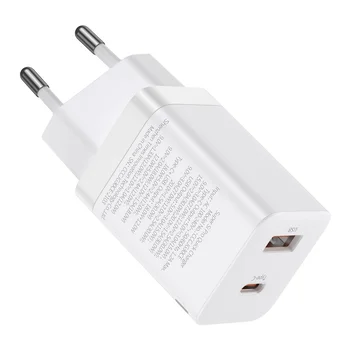 Baseus Super Si Pro CCSUPP-E02 30W fast ac charger with USB QC3.0 and USB-C PD 3.0 socket