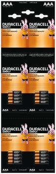 bateria alkaliczna Duracell 4x4 LR03 AAA HDBC (blister) - 16 sztuk