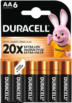 bateria alkaliczna Duracell Basic LR6 AA (blister) - 6 sztuk bateria alkaliczna Duracell Basic LR6 AA (blister) - 6 sztuk