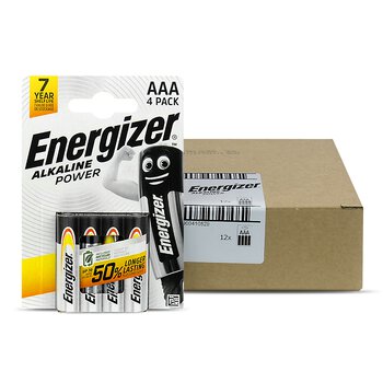 bateria alkaliczna Energizer Alkaline Power LR03/AAA - 48 sztuk (kartonik)