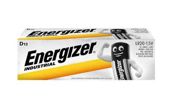 Energizer Industrial LR20 D alkaline battery - 12 pcs