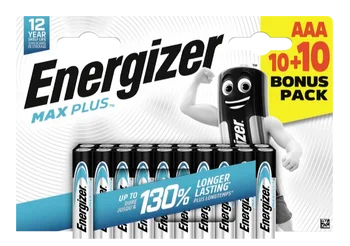 Bateria alkaliczna Energizer MAX Plus LR03/AAA (blister) - 20 sztuk