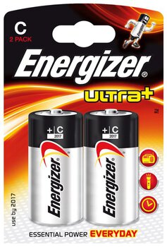 Energizer Ultra+ LR14/C alkaline battery (blister) - 2 pieces