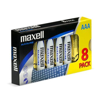 bateria alkaliczna Maxell Alkaline LR03 / AAA - 8 sztuk