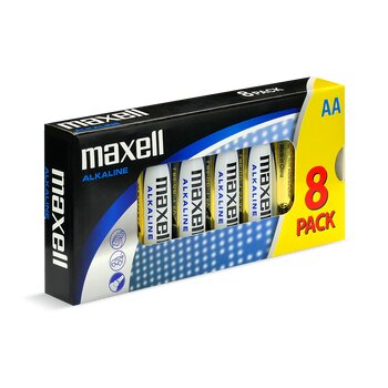bateria alkaliczna Maxell Alkaline LR6 / AA - 8 sztuk