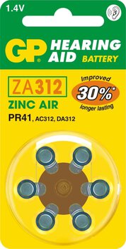 zinc-air mixer GP 312 - 6 pieces